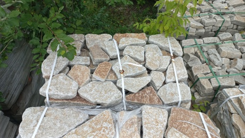 Гранитный плитняк галтованный для парковки купить в Нижегородской области