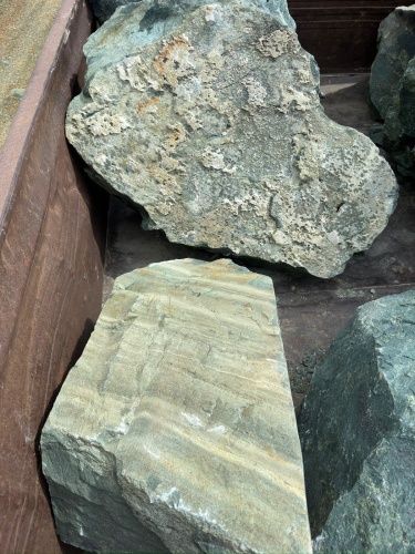 Ландшафтные глыбы зелёные 200-500 килограмм купить в Нижегородской области