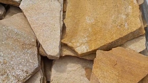Плитняк златолит жёлтый для фасада 1,5-3 см купить в Нижегородской области