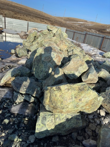 Камни для ландшафтного дизайна зелёные 10-60 килограмм купить в Нижегородской области