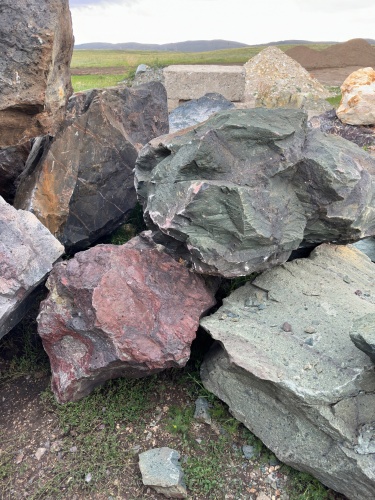 Камни для ландшафтного дизайна зелёные 10-60 килограмм купить в Нижегородской области