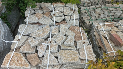 Гранитный плитняк галтованный для парковки купить в Нижегородской области