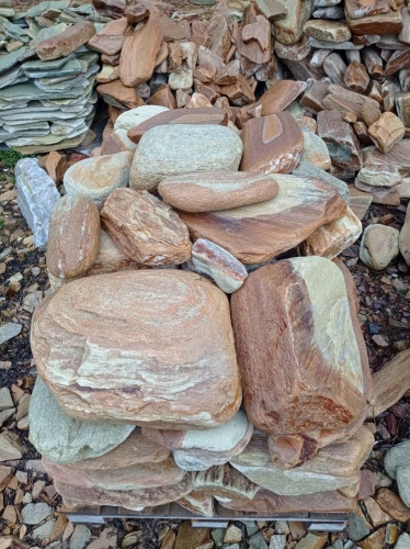 Златолит жёлтый, жёлто-зелёный глыбки и валуны для ланшафтного дизайна купить в Нижегородской области