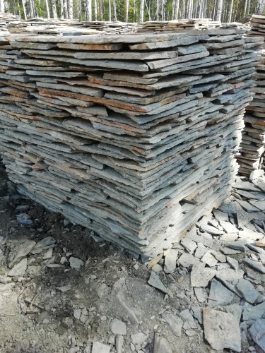 Плитняк златолит Уральский для цоколя, отмостки купить в Нижегородской области